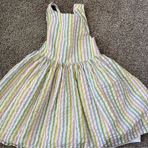 Girls Mini Boden seersucker dress